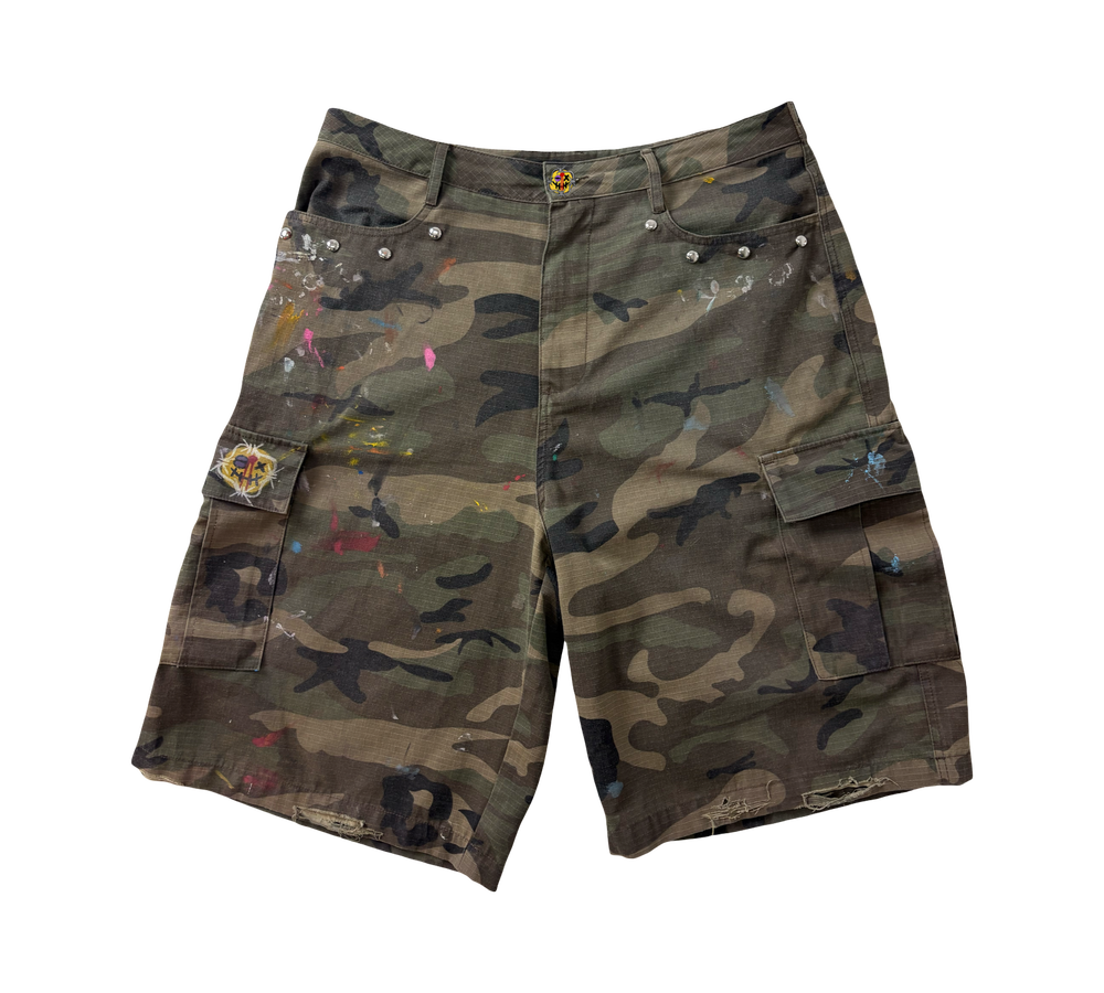 BBDR CAMO PAINTER SHORTS